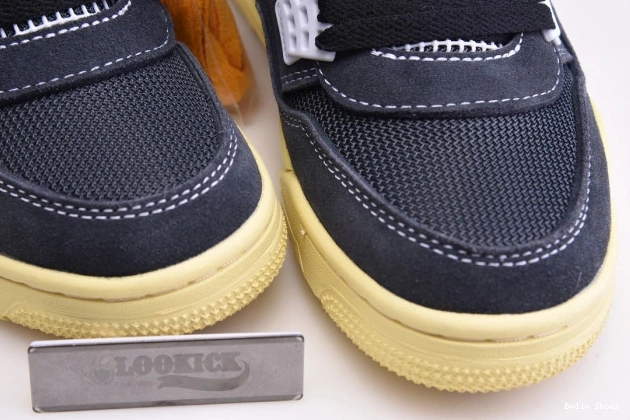Bmlin Shoes NOIR RETRO UNION OFF AIR 4 JORDAN DC9533-001 0708